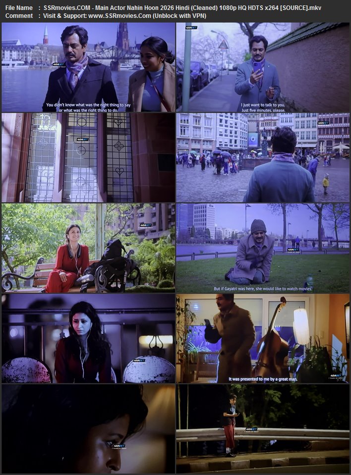 Main Actor Nahin Hoon 2026 Hindi (Cleaned) 1080p 720p 480p HQ HDTS x264 HC-ESub Main Actor Nahin Hoon 2026 Hindi (Cleaned) 1080p 720p 480p HQ HDTS x264 HC-ESub