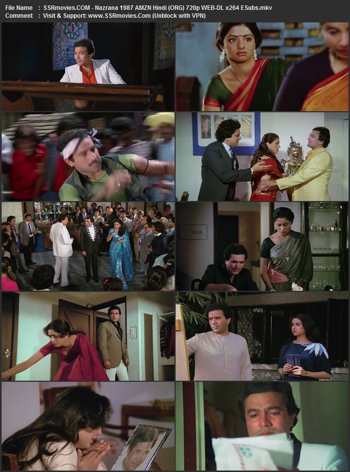 Nazrana 1987 Hindi (ORG) 1080p 720p 480p WEB-DL x264 ESubs Nazrana 1987 Hindi (ORG) 1080p 720p 480p WEB-DL x264 ESubs