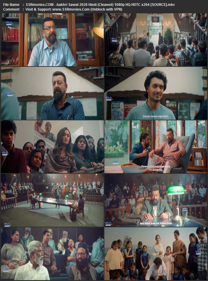 Aakhri Sawal 2026 Hindi (Cleaned) 1080p 720p 480p HQ HDTC x264 HC-ESub Aakhri Sawal 2026 Hindi (Cleaned) 1080p 720p 480p HQ HDTC x264 HC-ESub
