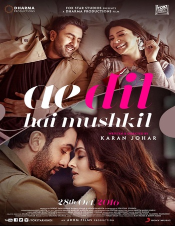 Ae Dil Hai Mushkil 2016 Hindi (ORG 5.1) 1080p 720p 480p WEB-DL x264 ESubs Ae Dil Hai Mushkil 2016 Hindi (ORG 5.1) 1080p 720p 480p WEB-DL x264 ESubs
