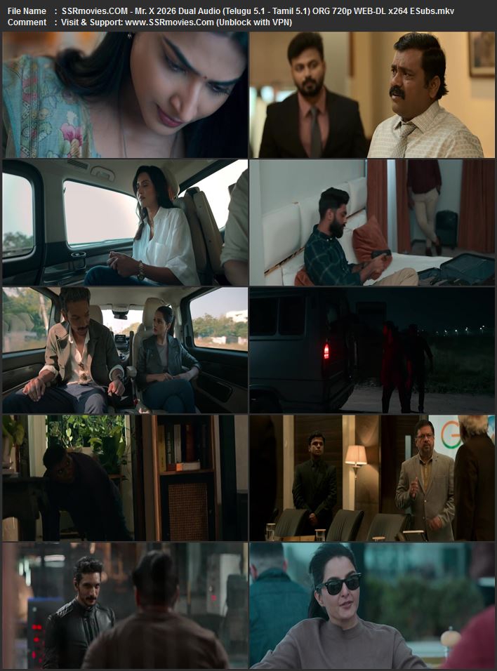 Mr. X 2025 Dual Audio (Telugu 5.1 - Tamil 5.1) ORG 1080p 720p 480p WEB-DL x264 ESubs Mr. X 2025 Dual Audio (Telugu 5.1 - Tamil 5.1) ORG 1080p 720p 480p WEB-DL x264 ESubs