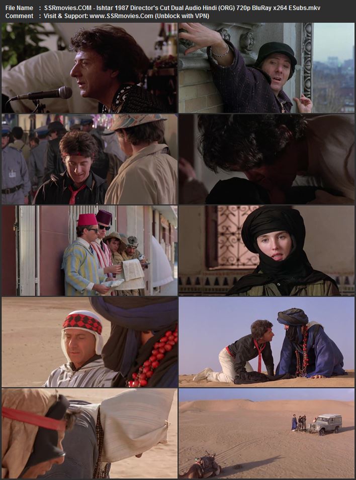 Ishtar 1987 Dual Audio Hindi (ORG) 720p 480p BluRay x264 ESubs Ishtar 1987 Dual Audio Hindi (ORG) 720p 480p BluRay x264 ESubs