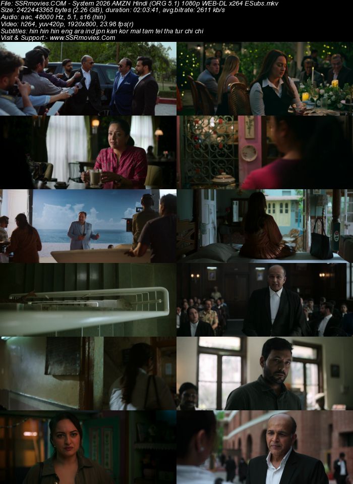 System 2026 AMZN Hindi (ORG 5.1) 4K 1080p 720p 480p WEB-DL x264 ESubs System 2026 AMZN Hindi (ORG 5.1) 4K 1080p 720p 480p WEB-DL x264 ESubs