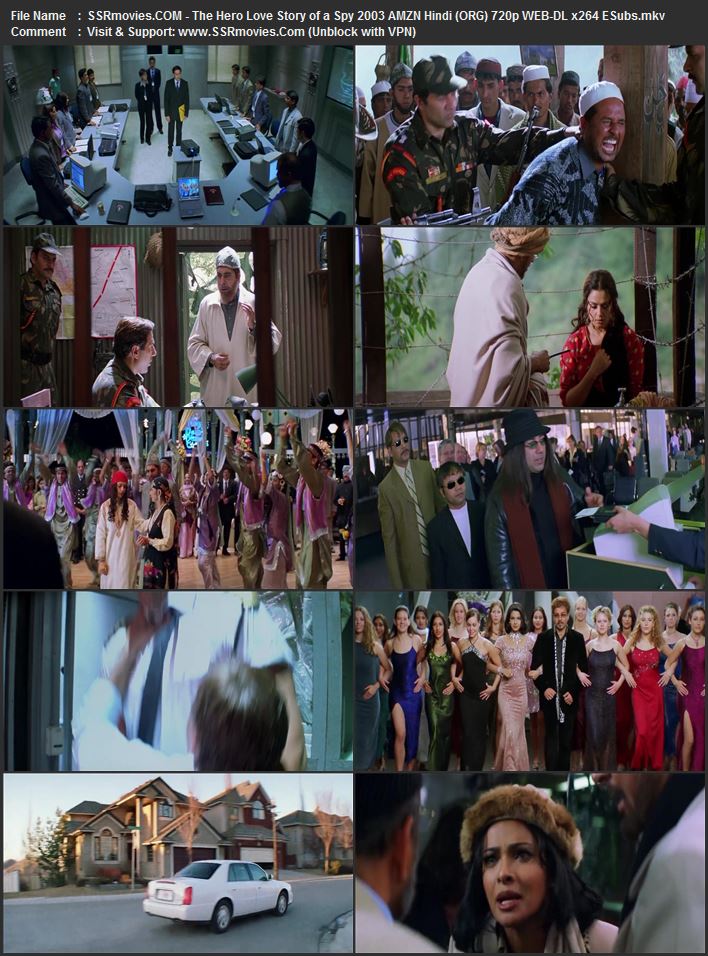 The Hero: Love Story of a Spy 2003 Hindi (ORG) 1080p 720p 480p WEB-DL x264 ESubs The Hero: Love Story of a Spy 2003 Hindi (ORG) 1080p 720p 480p WEB-DL x264 ESubs