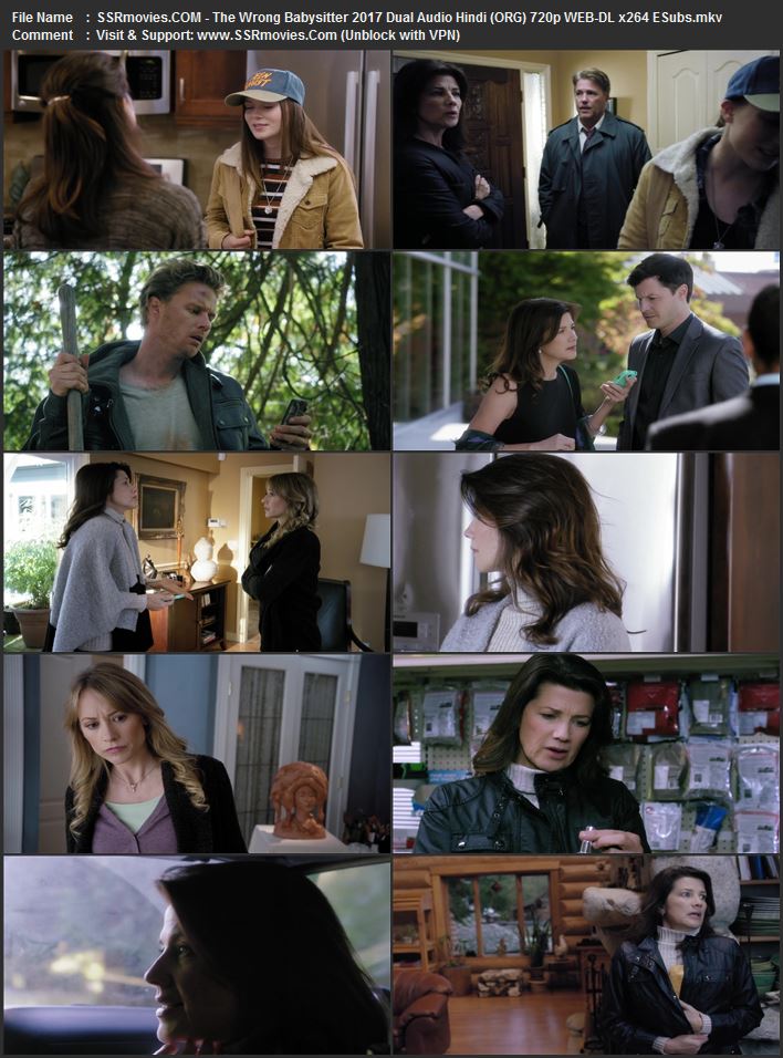 The Wrong Babysitter 2017 Dual Audio Hindi (ORG) 1080p 720p 480p WEB-DL x264 ESubs