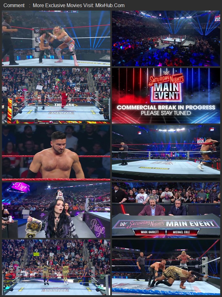 WWE Saturday Night’s Main Event 23rd May 2026 PPV 480p 720p 1080p WEBRip x264 Watch & Download WWE Saturday Night’s Main Event 23rd May 2026 PPV 480p 720p 1080p WEBRip x264 Watch & Download