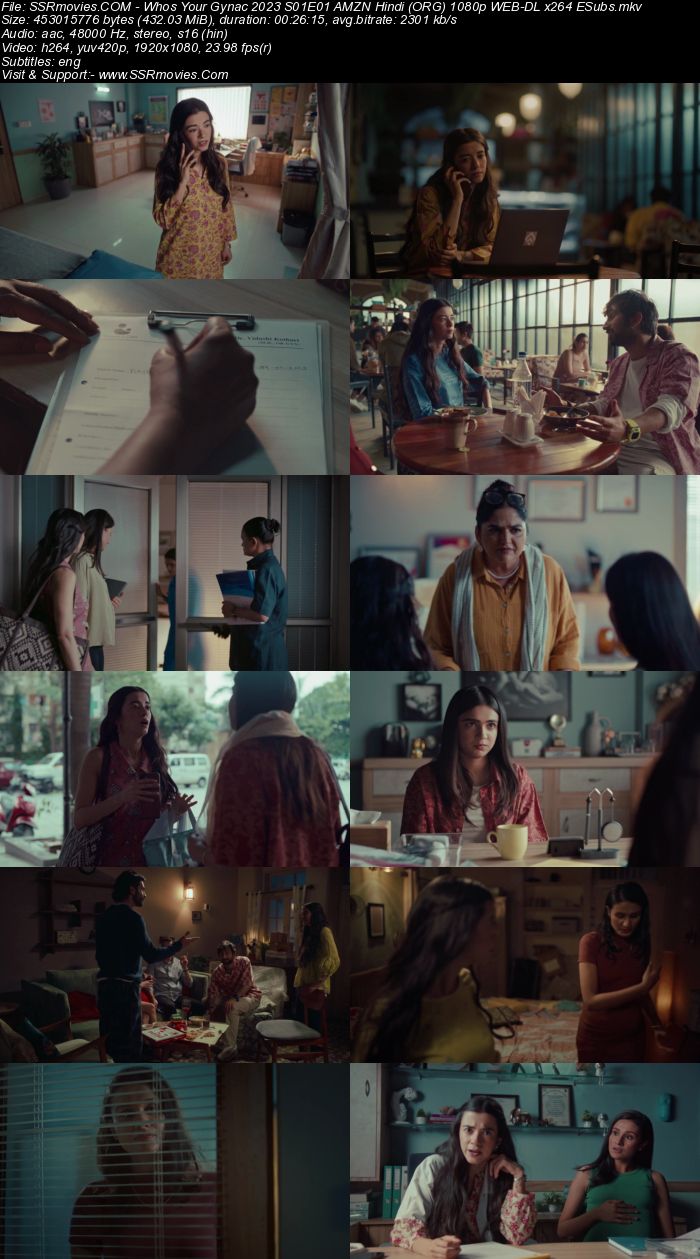 Who's Your Gynac? 2023 S01 Hindi (ORG 5.1) 1080p 720p 480p WEB-DL x264 ESubs Who's Your Gynac? 2023 S01 Hindi (ORG 5.1) 1080p 720p 480p WEB-DL x264 ESubs