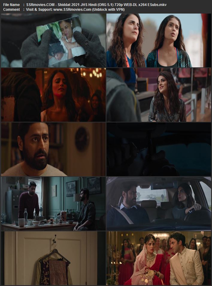 Shiddat 2021 Hindi 1080p 720p 480p WEB-DL x264 ESubs Shiddat 2021 Hindi 1080p 720p 480p WEB-DL x264 ESubs