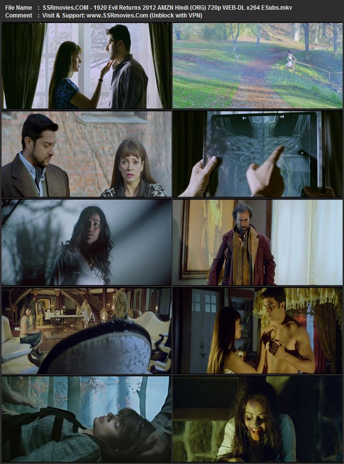 1920: Evil Returns 2012 Hindi (ORG) 1080p 720p 480p WEB-DL x264 ESubs 1920: Evil Returns 2012 Hindi (ORG) 1080p 720p 480p WEB-DL x264 ESubs