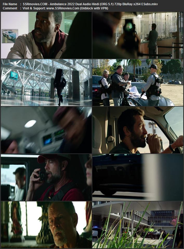 Ambulance 2022 Dual Audio Hindi (ORG 5.1) 1080p 720p 480p BluRay x264 ESubs Ambulance 2022 Dual Audio Hindi (ORG 5.1) 1080p 720p 480p BluRay x264 ESubs