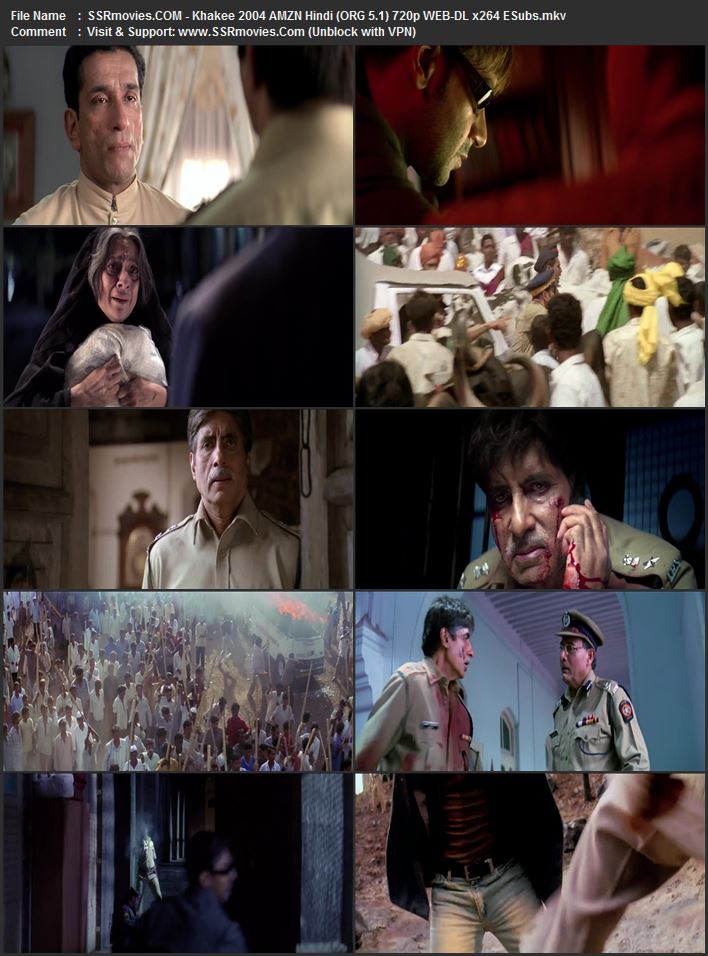 Khakee 2004 Hindi (ORG 5.1) 1080p 720p 480p WEB-DL x264 ESubs Khakee 2004 Hindi (ORG 5.1) 1080p 720p 480p WEB-DL x264 ESubs
