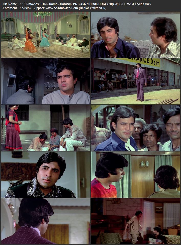 Namak Haraam 1973 Hindi (ORG) 1080p 720p 480p WEB-DL x264 ESubs Namak Haraam 1973 Hindi (ORG) 1080p 720p 480p WEB-DL x264 ESubs