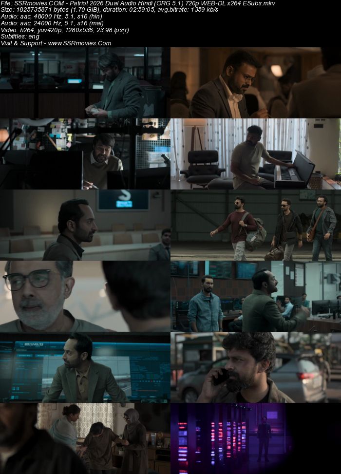 Patriot 2026 Dual Audio Hindi (ORG 5.1) 4K 1080p 720p 480p WEB-DL x264 ESubs Patriot 2026 Dual Audio Hindi (ORG 5.1) 4K 1080p 720p 480p WEB-DL x264 ESubs