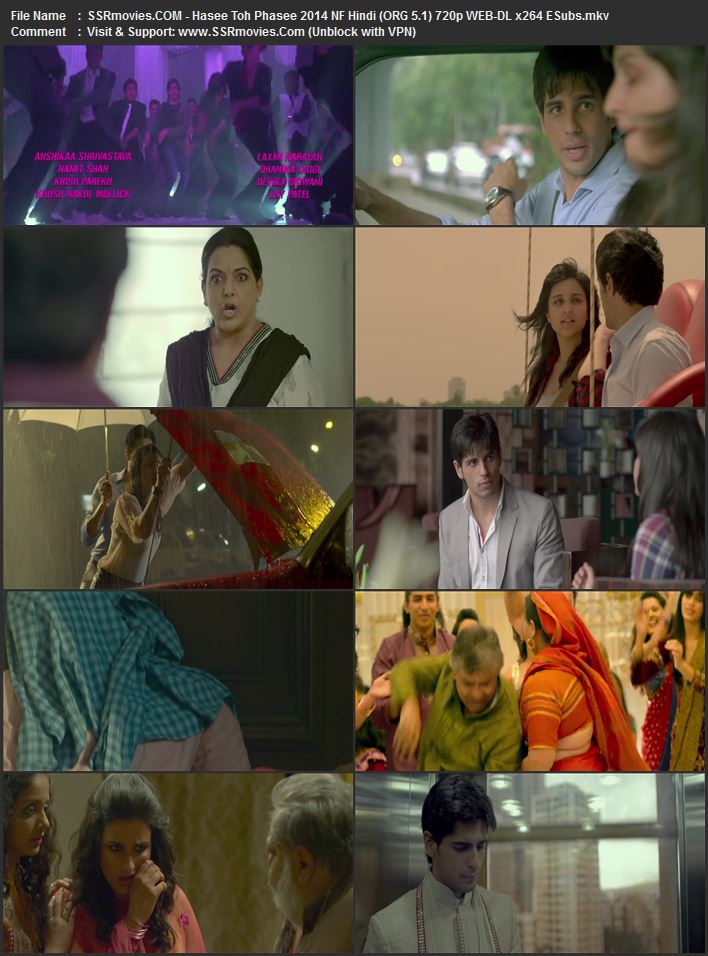 Hasee Toh Phasee 2014 Hindi (ORG 5.1) 1080p 720p 480p WEB-DL x264 ESubs Hasee Toh Phasee 2014 Hindi (ORG 5.1) 1080p 720p 480p WEB-DL x264 ESubs