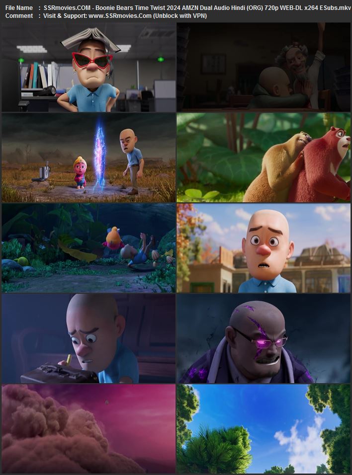 Boonie Bears: Time Twist 2024 Dual Audio Hindi (ORG) 1080p 720p 480p WEB-DL x264 ESubs Boonie Bears: Time Twist 2024 Dual Audio Hindi (ORG) 1080p 720p 480p WEB-DL x264 ESubs