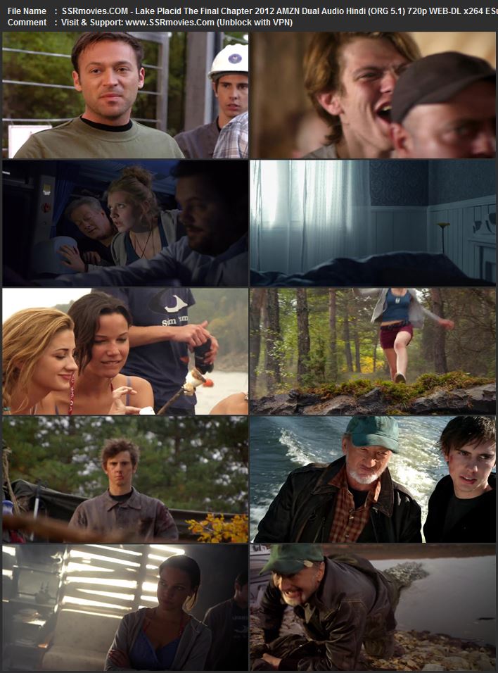Lake Placid: The Final Chapter 2012 Dual Audio Hindi (ORG 5.1) 1080p 720p 480p WEB-DL x264 ESubs Lake Placid: The Final Chapter 2012 Dual Audio Hindi (ORG 5.1) 1080p 720p 480p WEB-DL x264 ESubs
