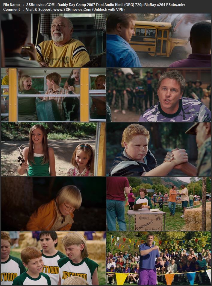 Daddy Day Camp 2007 Dual Audio Hindi (ORG) 1080p 720p 480p BluRay x264 ESubs