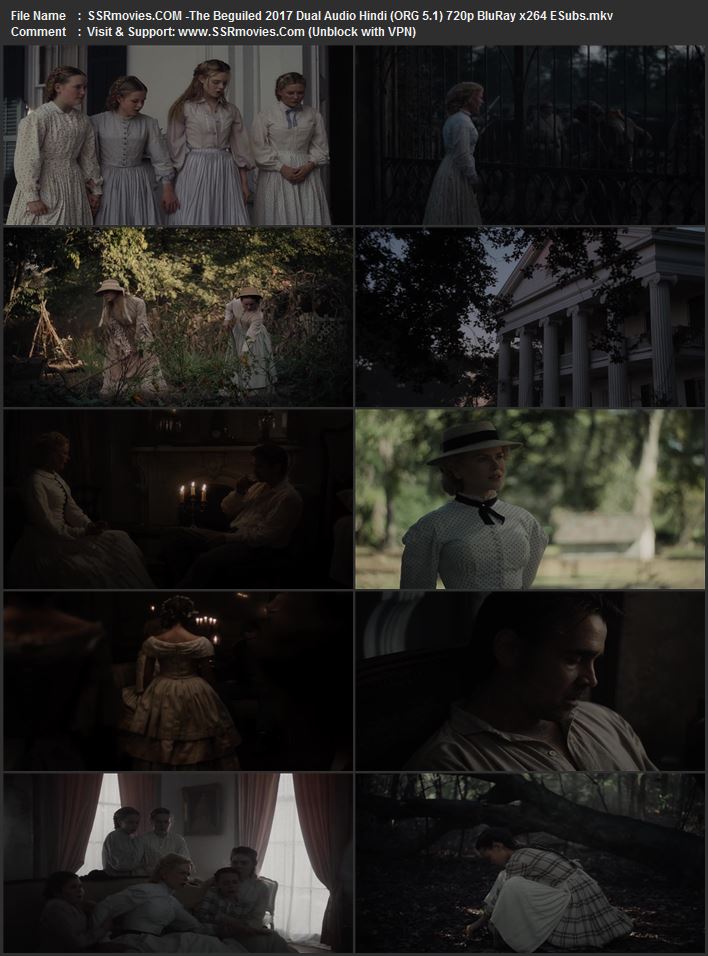 The Beguiled 2017 Dual Audio Hindi (ORG 5.1) 1080p 720p 480p BluRay x264 ESubs The Beguiled 2017 Dual Audio Hindi (ORG 5.1) 1080p 720p 480p BluRay x264 ESubs