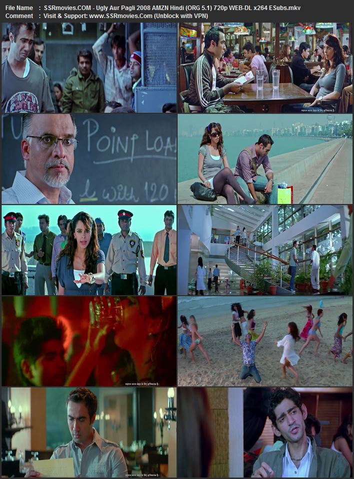 Ugly Aur Pagli 2008 Hindi (ORG 5.1) 1080p 720p 480p WEB-DL x264 ESubs Ugly Aur Pagli 2008 Hindi (ORG 5.1) 1080p 720p 480p WEB-DL x264 ESubs