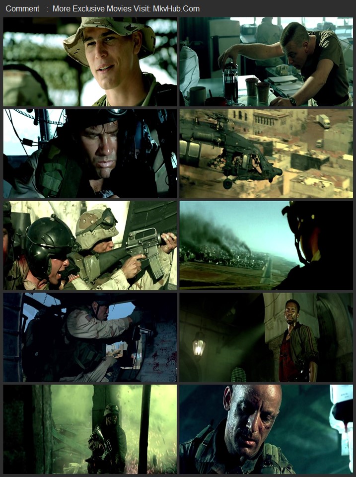 Black Hawk Down 2002 EXTENDED CUT Dual Audio [Hindi-English] ORG 5.1 480p 720p 1080p BluRay x264 ESubs Download