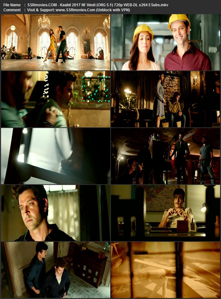 Kaabil 2017 Hindi (ORG 5.1) 1080p 720p 480p BluRay x264 ESubs Kaabil 2017 Hindi (ORG 5.1) 1080p 720p 480p BluRay x264 ESubs