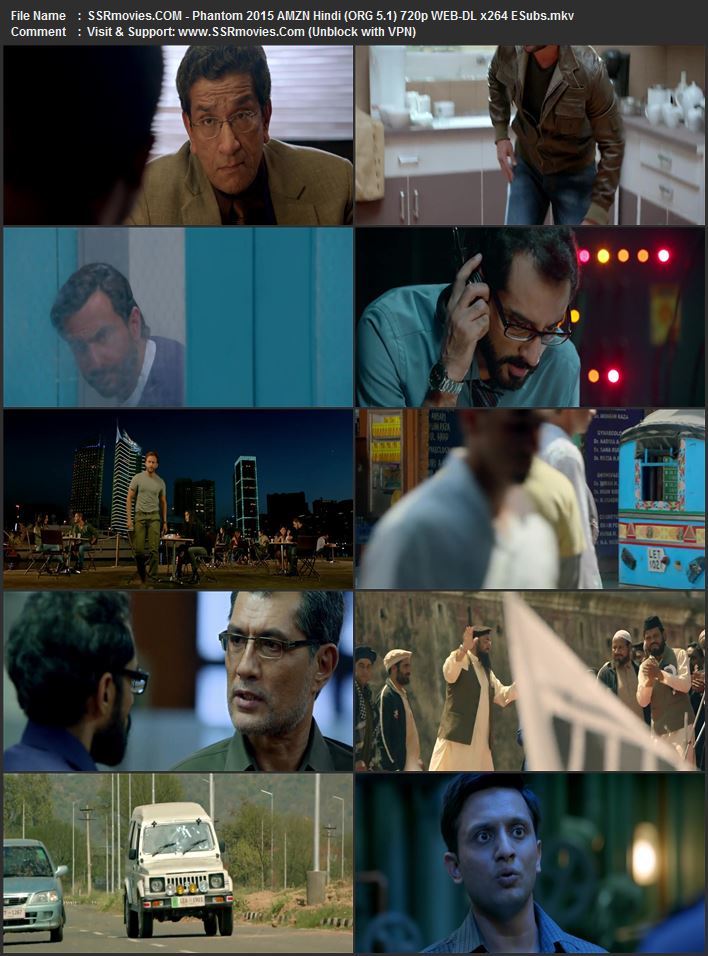 Phantom 2015 Hindi (ORG 5.1) 1080p 720p 480p WEB-DL x264 ESubs Phantom 2015 Hindi (ORG 5.1) 1080p 720p 480p WEB-DL x264 ESubs
