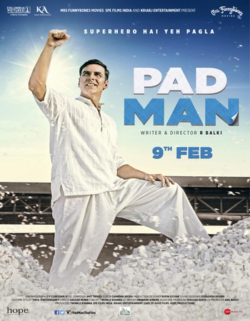 Pad Man 2018 Hindi (ORG 5.1) 1080p 720p 480p BluRay x264 ESubs