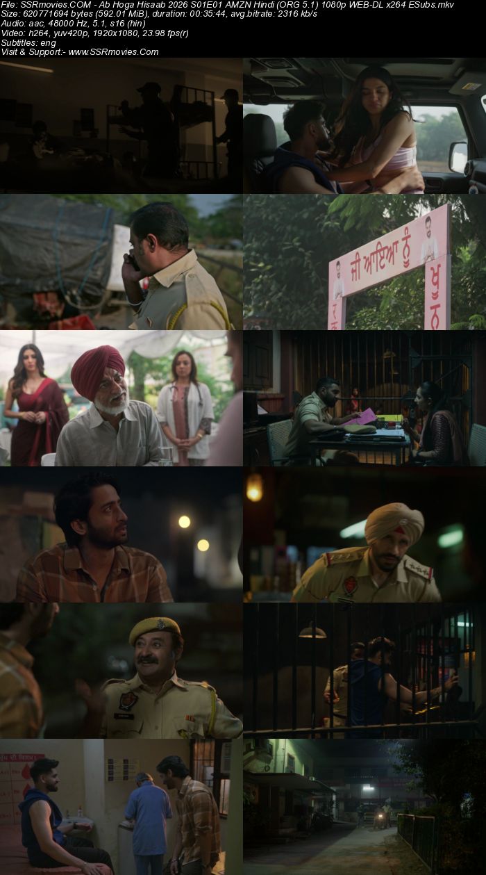 Ab Hoga Hisaab 2026– AMZN Hindi (ORG 5.1) 1080p 720p 480p WEB-DL x264 ESubs Ab Hoga Hisaab 2026– AMZN Hindi (ORG 5.1) 1080p 720p 480p WEB-DL x264 ESubs