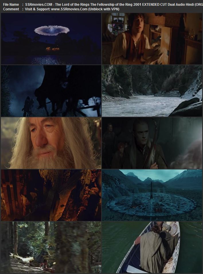 The Lord of the Rings: The Fellowship of the Ring 2001 Dual Audio Hindi (ORG 5.1) 1080p 720p 480p BluRay x264 ESubs The Lord of the Rings: The Fellowship of the Ring 2001 Dual Audio Hindi (ORG 5.1) 1080p 720p 480p BluRay x264 ESubs
