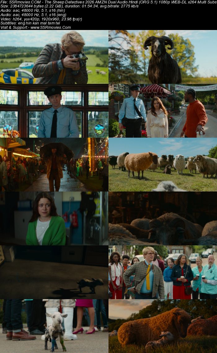The Sheep Detectives 2026 AMZN Dual Audio Hindi (ORG 5.1) 4K 1080p 720p 480p WEB-DL x264 ESubs The Sheep Detectives 2026 AMZN Dual Audio Hindi (ORG 5.1) 4K 1080p 720p 480p WEB-DL x264 ESubs