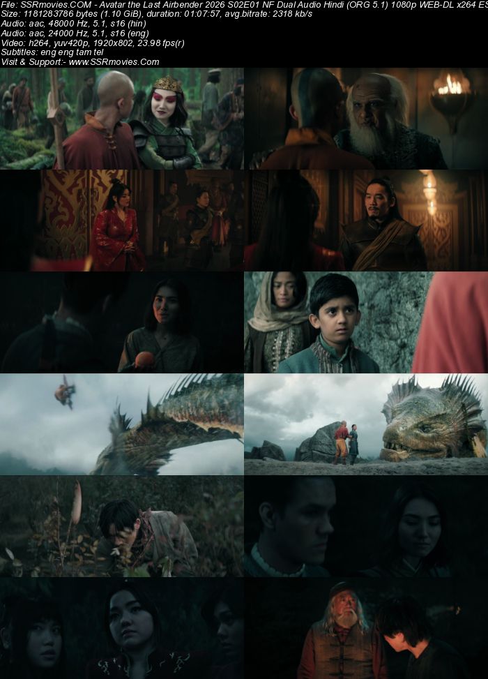 Avatar the Last Airbender 2026 S02 Complete NF Dual Audio Hindi (ORG 5.1) 1080p 720p 480p WEB-DL x264 ESubs Avatar the Last Airbender 2026 S02 Complete NF Dual Audio Hindi (ORG 5.1) 1080p 720p 480p WEB-DL x264 ESubs