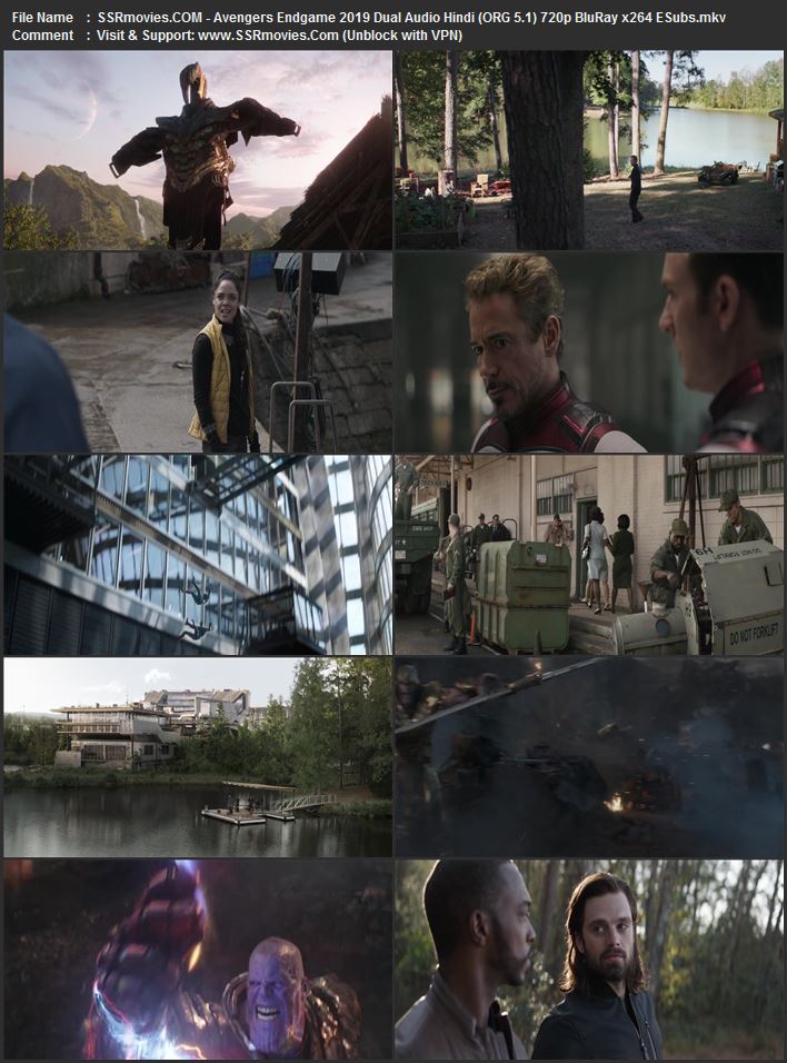 Avengers: Endgame 2019 Dual Audio Hindi (ORG 5.1) 1080p 720p 480p BluRay x264 ESubs Avengers: Endgame 2019 Dual Audio Hindi (ORG 5.1) 1080p 720p 480p BluRay x264 ESubs