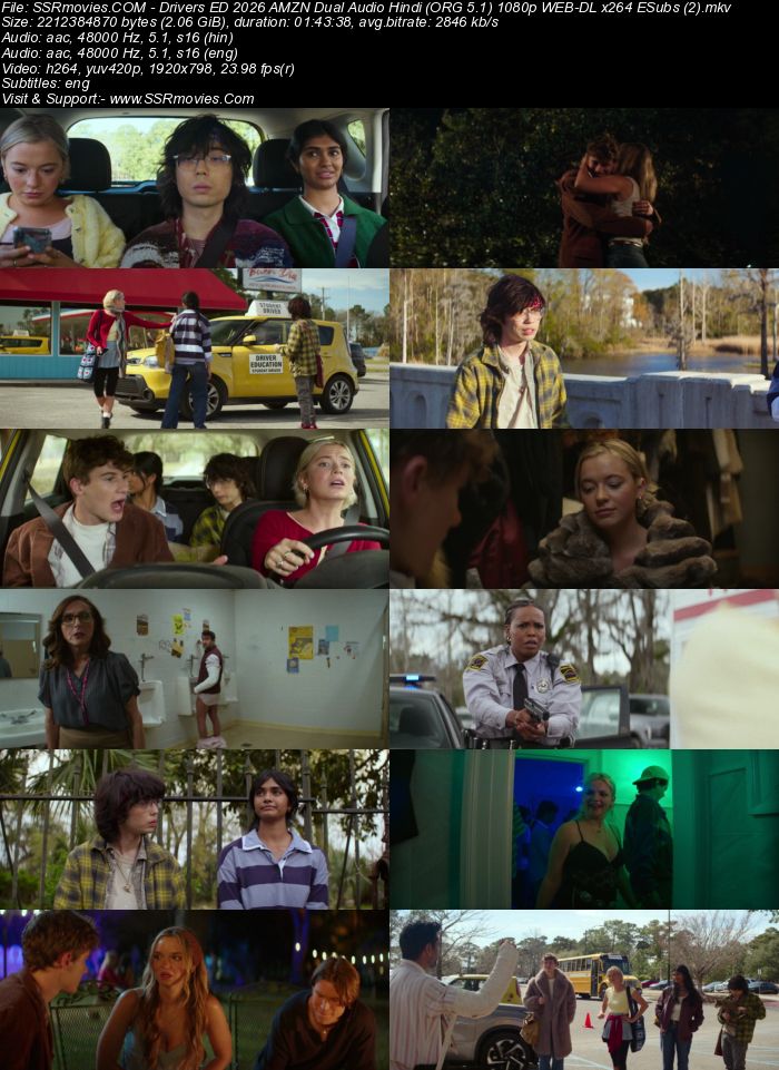 Driver's Ed 2026 AMZN Dual Audio Hindi (ORG 5.1) 1080p 720p 480p WEB-DL x264 ESubs Driver's Ed 2026 AMZN Dual Audio Hindi (ORG 5.1) 1080p 720p 480p WEB-DL x264 ESubs
