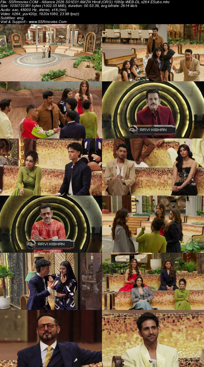 The Alliance 2026 S01 Hindi (ORG) 1080p 720p 480p WEB-DL x264 ESubs