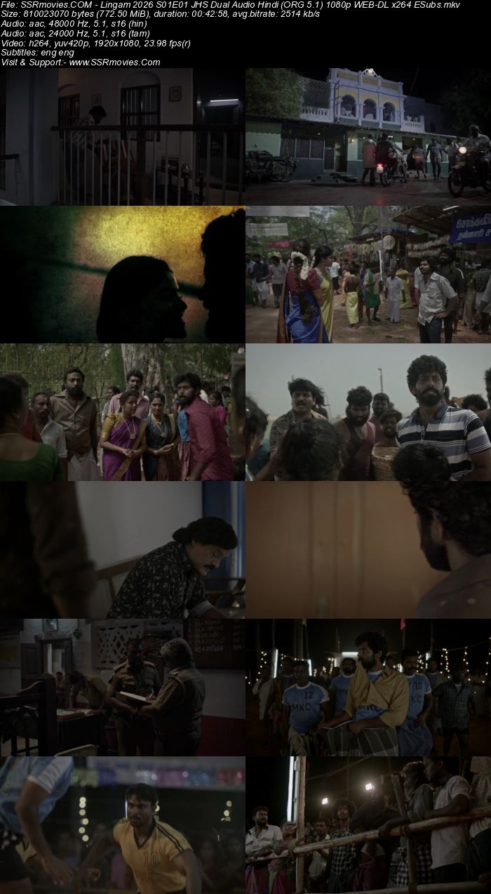 Lingam 2026 S01 Complete JHS Dual Audio Hindi (ORG 5.1) 1080p 720p 480p WEB-DL x264 ESubs Lingam 2026 S01 Complete JHS Dual Audio Hindi (ORG 5.1) 1080p 720p 480p WEB-DL x264 ESubs