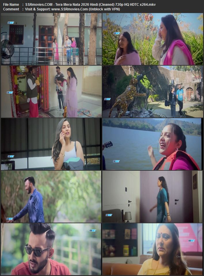 Tera Mera Nata 2026 Hindi (Cleaned) 1080p 720p 480p HQ HDTC x264 ESubs