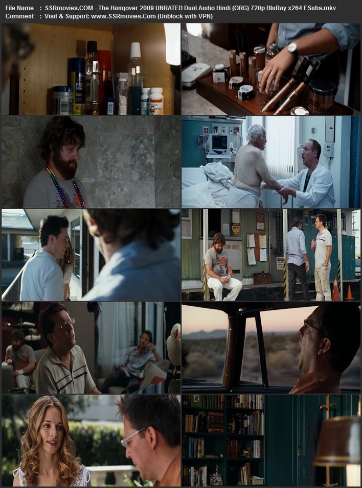 The Hangover 2009 Dual Audio Hindi (ORG) 1080p 720p 480p BluRay x264 ESubs The Hangover 2009 Dual Audio Hindi (ORG) 1080p 720p 480p BluRay x264 ESubs