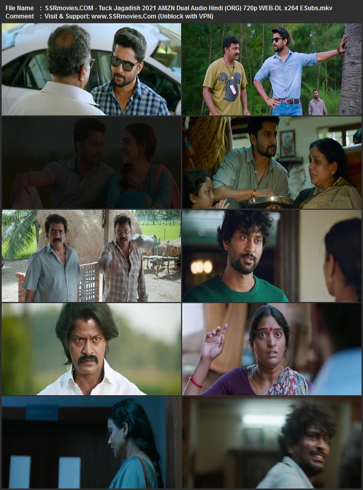 Tuck Jagadish 2021 Dual Audio Hindi (ORG) 1080p 720p 480p WEB-DL x264 ESubs Tuck Jagadish 2021 Dual Audio Hindi (ORG) 1080p 720p 480p WEB-DL x264 ESubs