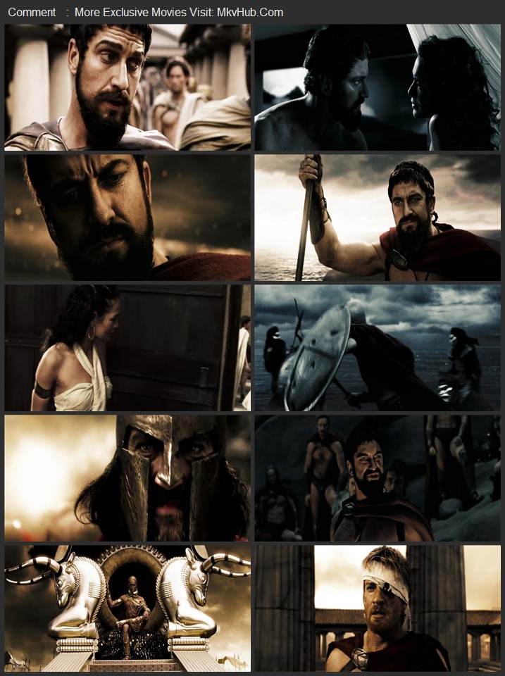 300 2006 Dual Audio [Hindi-English] ORG 2.0 480p 720p 1080p BluRay x264 ESubs Download