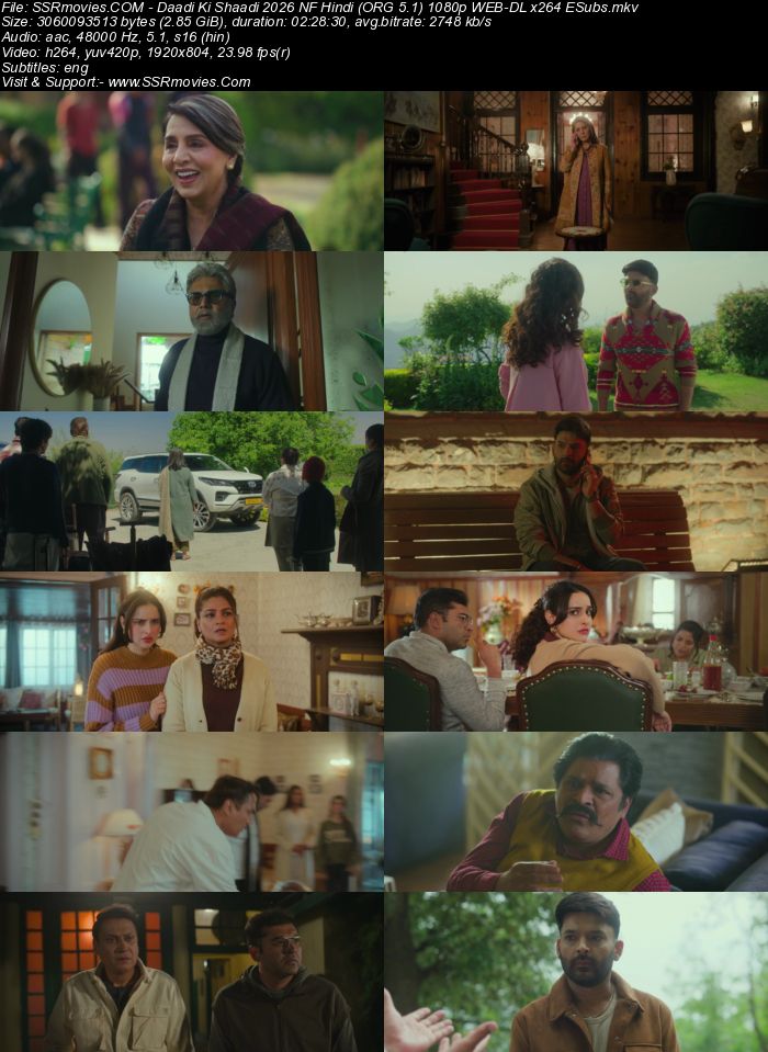 Daadi Ki Shaadi 2026 NF Hindi (ORG 5.1) 4K 1080p 720p 480p WEB-DL x264 ESubs Daadi Ki Shaadi 2026 NF Hindi (ORG 5.1) 4K 1080p 720p 480p WEB-DL x264 ESubs