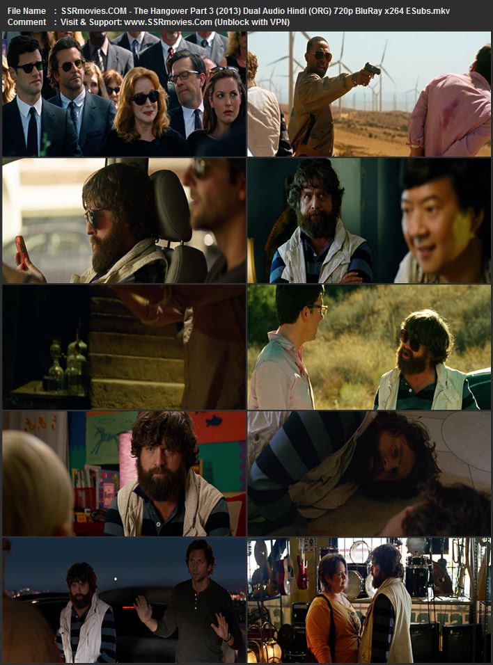 The Hangover Part III 2013 Dual Audio Hindi (ORG) 1080p 720p 480p BluRay x264 ESubs The Hangover Part III 2013 Dual Audio Hindi (ORG) 1080p 720p 480p BluRay x264 ESubs