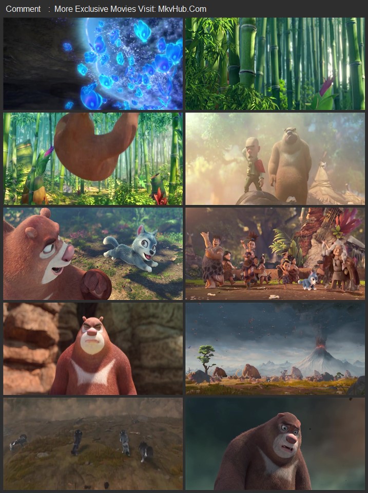 Boonie Bears: Blast Into the Past 2019 Dual Audio [Hindi-English] ORG 2.0 480p 720p 1080p WEB-DL x264 ESubs Download