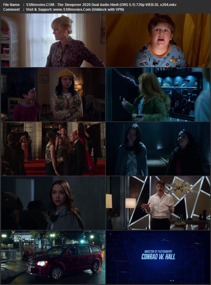 The Sleepover 2020 Dual Audio Hindi (ORG 5.1) 1080p 720p 480p WEB-DL x264 ESubs The Sleepover 2020 Dual Audio Hindi (ORG 5.1) 1080p 720p 480p WEB-DL x264 ESubs