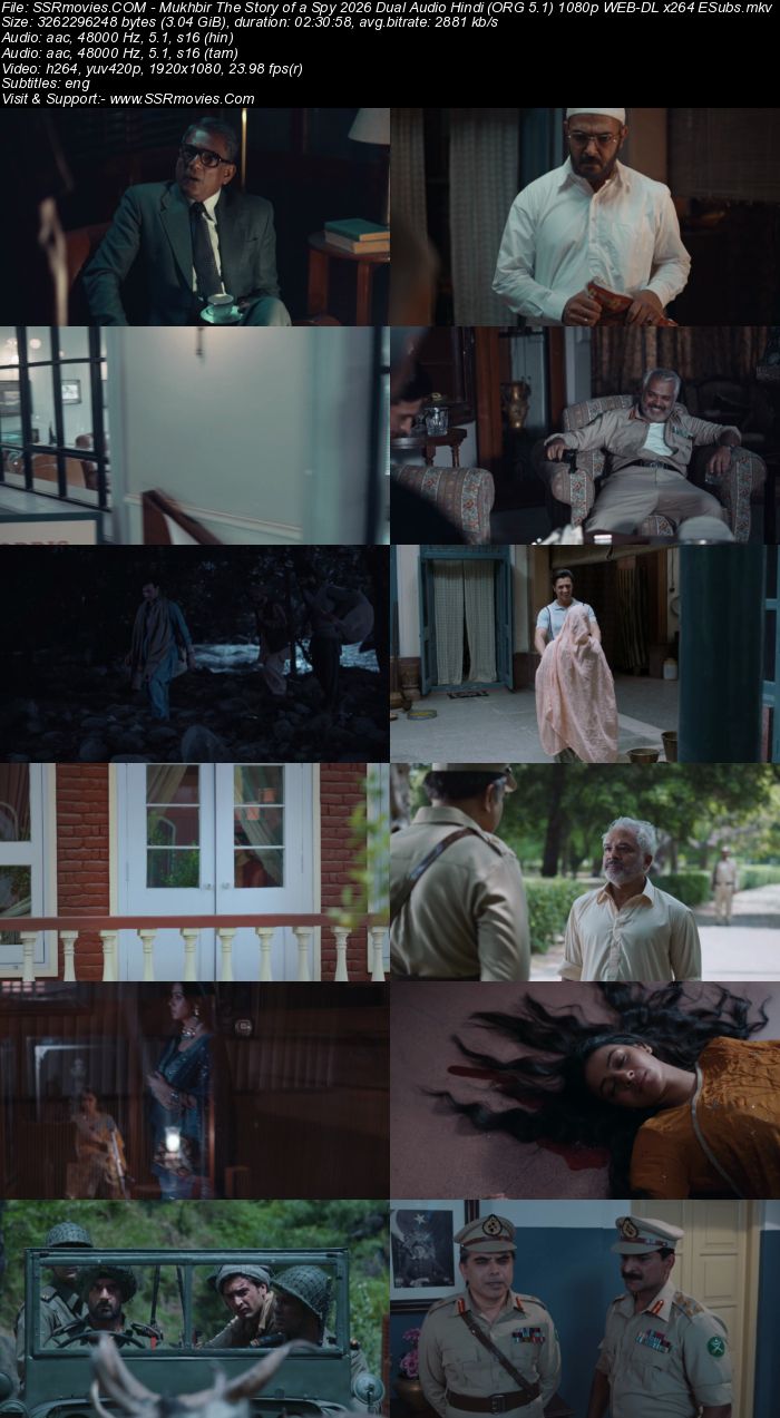 Mukhbir: The Story of a Spy 2026 Dual Audio Hindi (ORG 5.1) 4K 1080p 720p 480p WEB-DL x264 ESubs Mukhbir: The Story of a Spy 2026 Dual Audio Hindi (ORG 5.1) 4K 1080p 720p 480p WEB-DL x264 ESubs