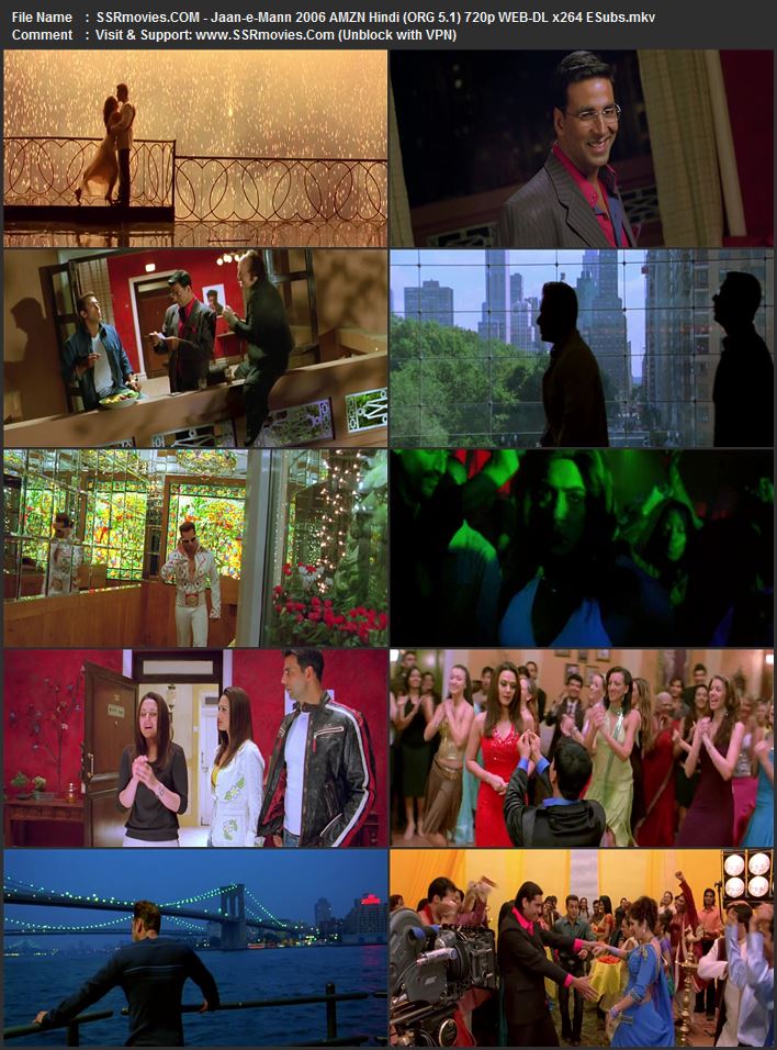 Jaan-E-Mann: Let's Fall in Love... Again 2006 Hindi (ORG 5.1) 1080p 720p 480p WEB-DL x264 ESubs Jaan-E-Mann: Let's Fall in Love... Again 2006 Hindi (ORG 5.1) 1080p 720p 480p WEB-DL x264 ESubs