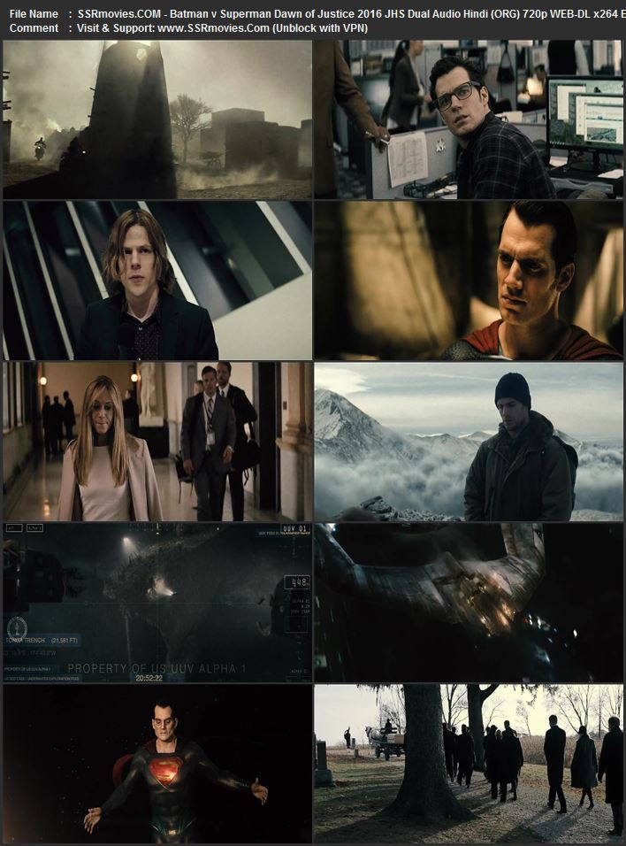 Batman v Superman: Dawn of Justice 2016 Dual Audio Hindi (ORG) 1080p 720p 480p WEB-DL x264 ESubs Batman v Superman: Dawn of Justice 2016 Dual Audio Hindi (ORG) 1080p 720p 480p WEB-DL x264 ESubs