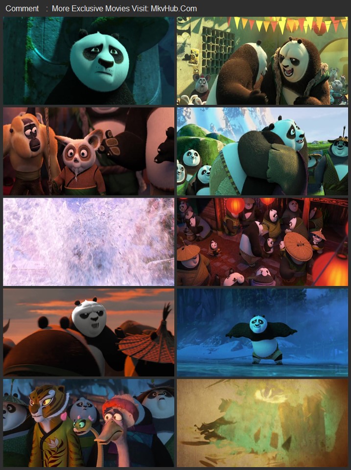 Kung Fu Panda 3 2016 Dual Audio [Hindi-English] ORG 5.1 480p 720p 1080p BluRay x264 ESubs Download