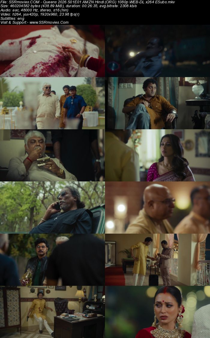 Queens 2026 S01 Complete AMZN Hindi (ORG) 1080p 720p 480p WEB-DL x264 ESubs Queens 2026 S01 Complete AMZN Hindi (ORG) 1080p 720p 480p WEB-DL x264 ESubs