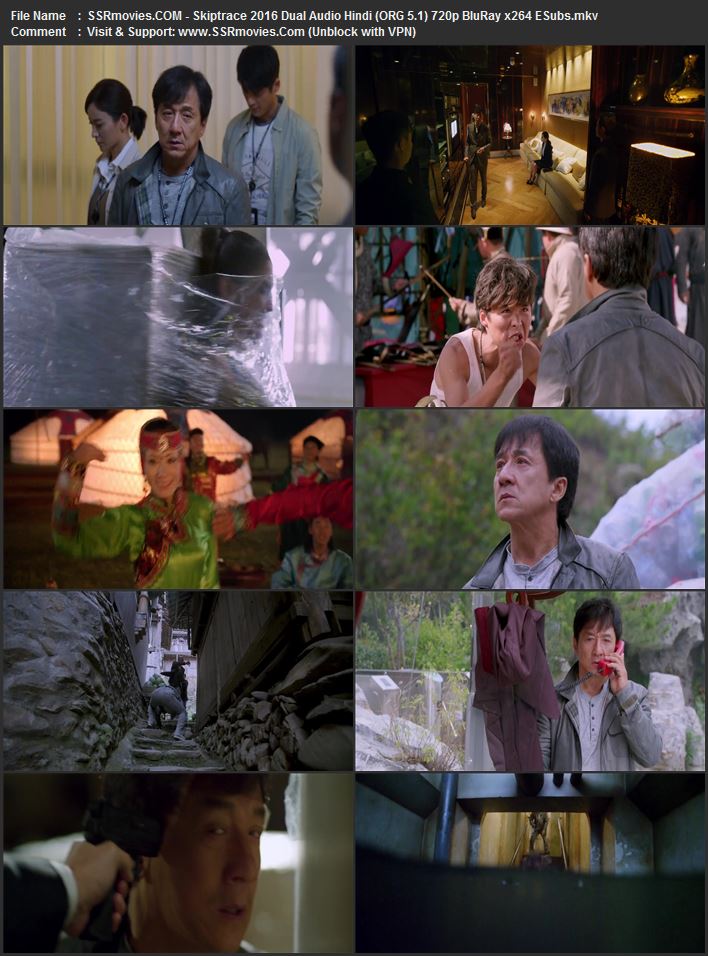 Skiptrace 2016 Dual Audio Hindi (ORG 5.1) 1080p 720p 480p BluRay x264 ESubs Skiptrace 2016 Dual Audio Hindi (ORG 5.1) 1080p 720p 480p BluRay x264 ESubs