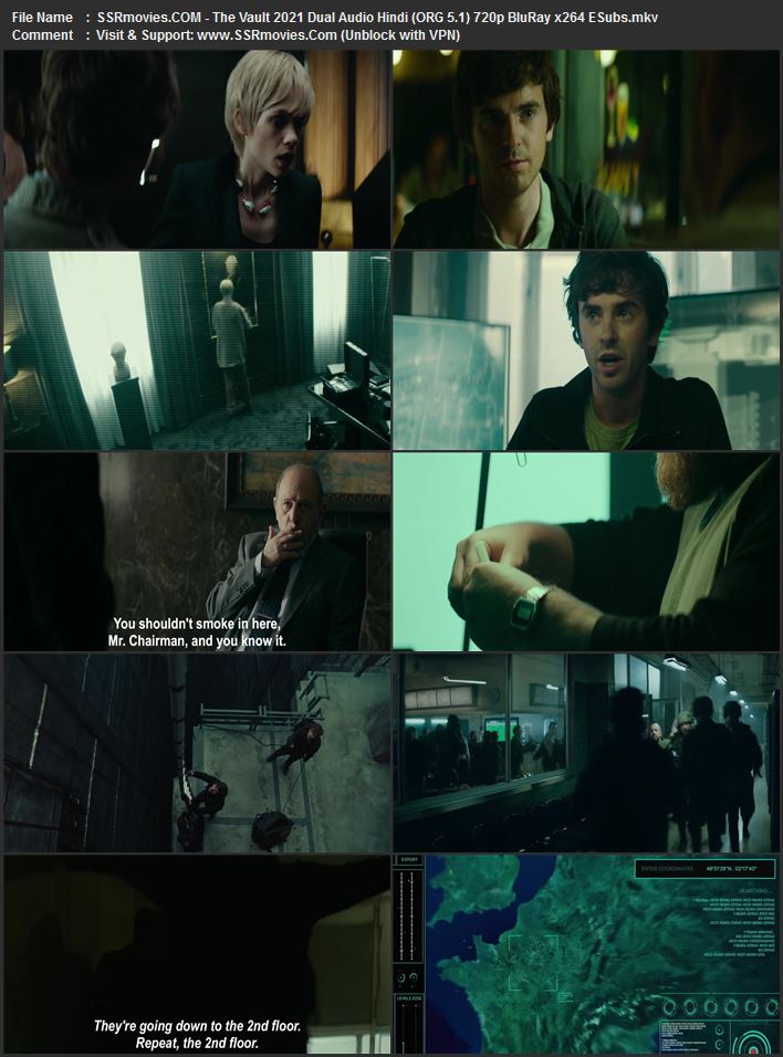 The Vault 2021 Dual Audio Hindi (ORG 5.1) 1080p 720p 480p BluRay x264 ESubs The Vault 2021 Dual Audio Hindi (ORG 5.1) 1080p 720p 480p BluRay x264 ESubs